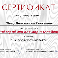 Первый сертификат в онлайн обучении