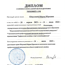 Диплом о профессиональной переподготовке