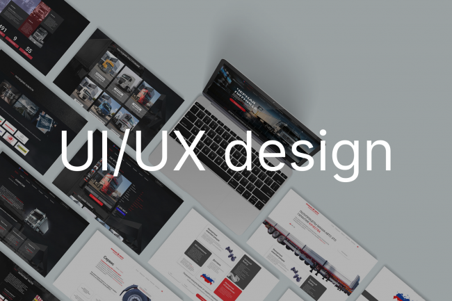 UI UX дизайн сайта 1