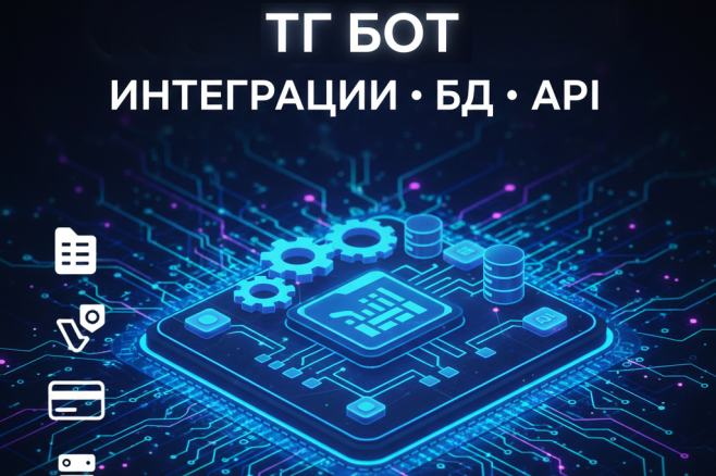 Разработаю Telegram бота с интеграцией Google Таблиц или CRM