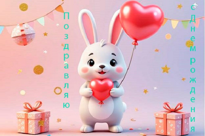 Оживленная открытка, приглашение