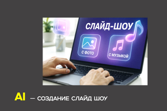 AI слайд-шоу для бизнеса, событий и соцсетей