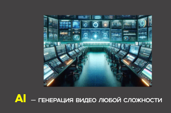 ИИ генерация видео с cinematic motion, AI avatars и
modern editing
