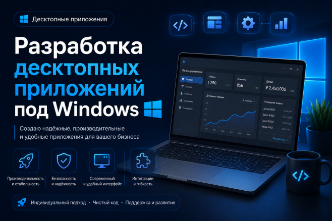 Разработка десктопных приложений под Windows