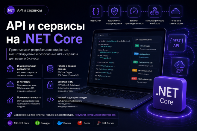 API и сервисы на .NET Core