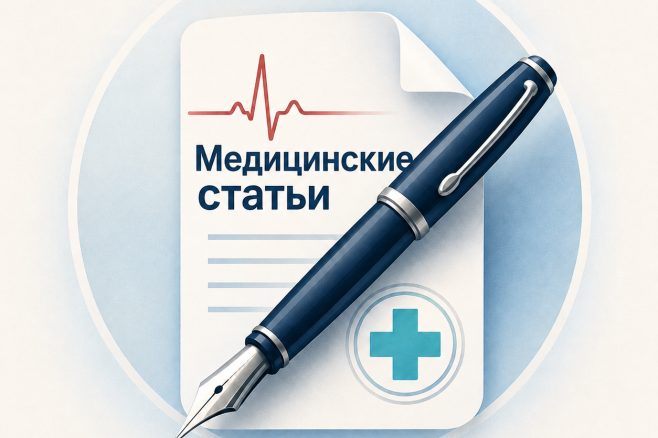 Медицинский копирайтинг. Статьи и контент для медицинских сайтов