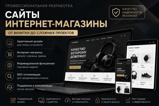 Создание и доработка сайтов на PHP под ключ