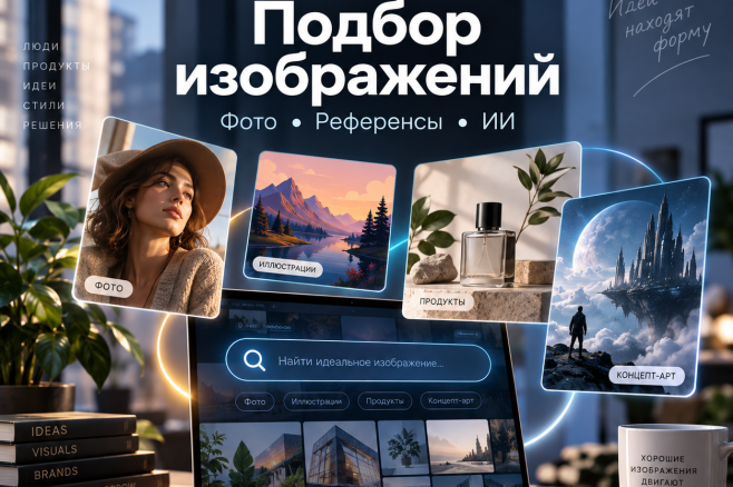 Подбор фотоматериалов, картинок