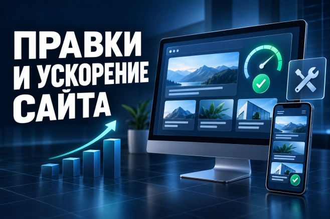 Правки, ускорение и лечение сайтов