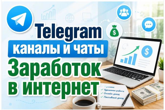 Каналы и чаты Telegram тематики Заработок в Интернет. База 9000 шт