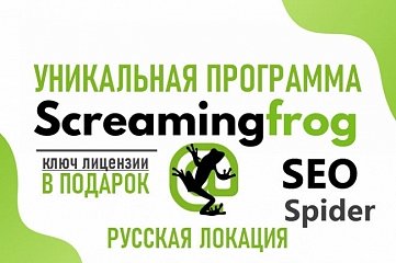 Screaming Frog SEO Spider - Русская локация