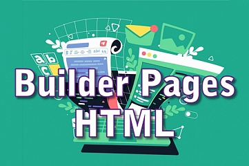 Builder Pages HTML редактор