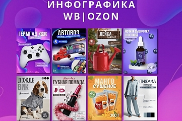 Инфографика для маркетплейсов