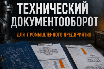 Технический документооборот для промышленного предприятия