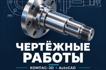 Чертежи в КОМПАС-3D и AutoCAD. Инженерная графика