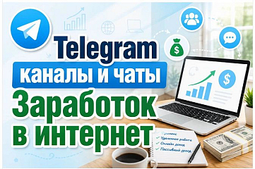 Каналы и чаты Telegram тематики Заработок в Интернет. База 9000 шт