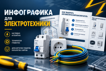 Инфографика для электротехники&nbsp;