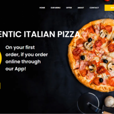Адаптивная верстка landingPage Foodmood