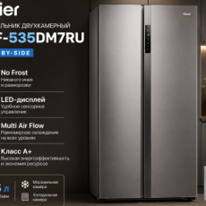 Инфографика для товара - Холодильник двухкамерный Haier HRF-535DM7RU